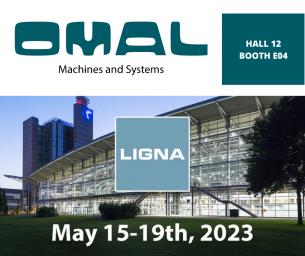 Omal is delighted to invite you to join us at Ligna 2023, Hall 12 & Booth E04