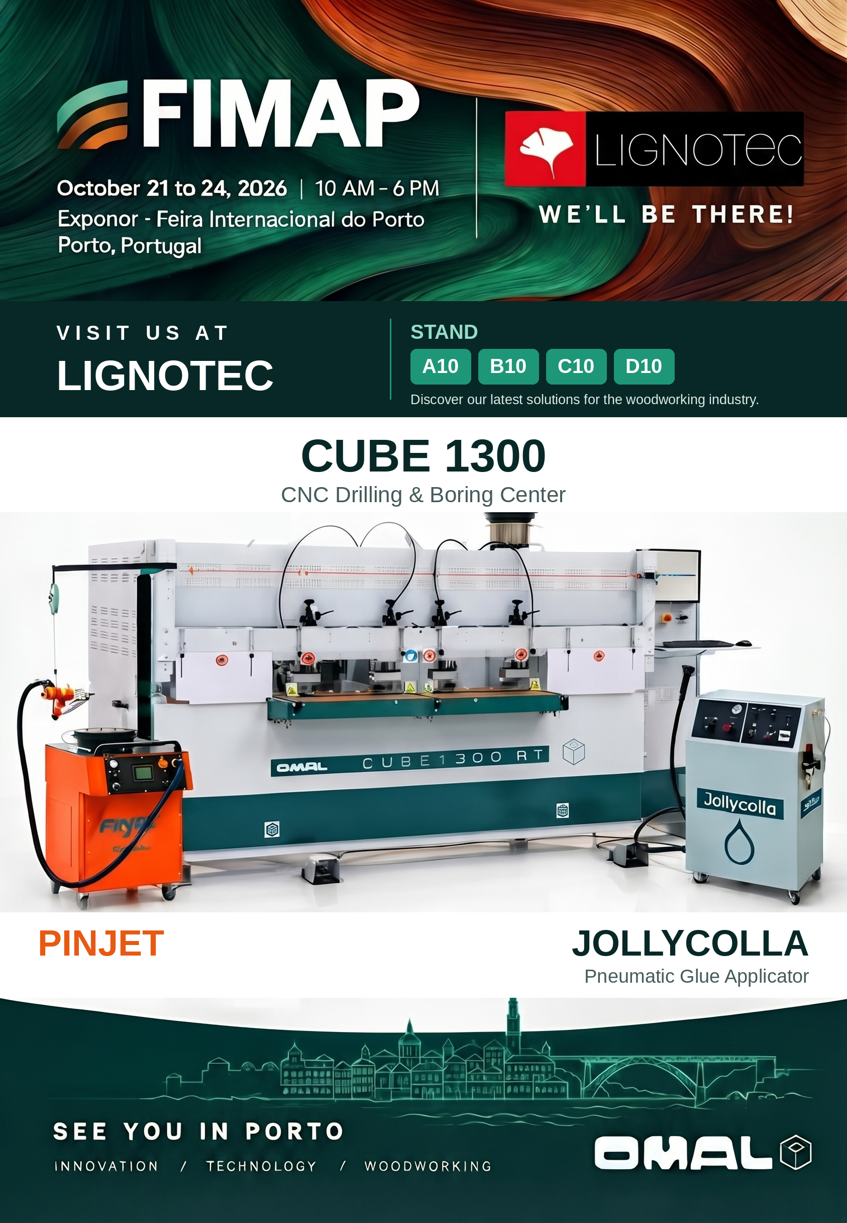 Innovation and technology for woodworking: see you at FIMAP 2026!